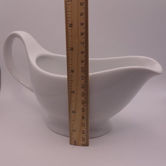 DUDSON 4034 STOKE-ON-TRENT ENGLAND 11 INCH PLATE AND BOWL w/ Ceramic Gravy Dish - Picture 15 of 16